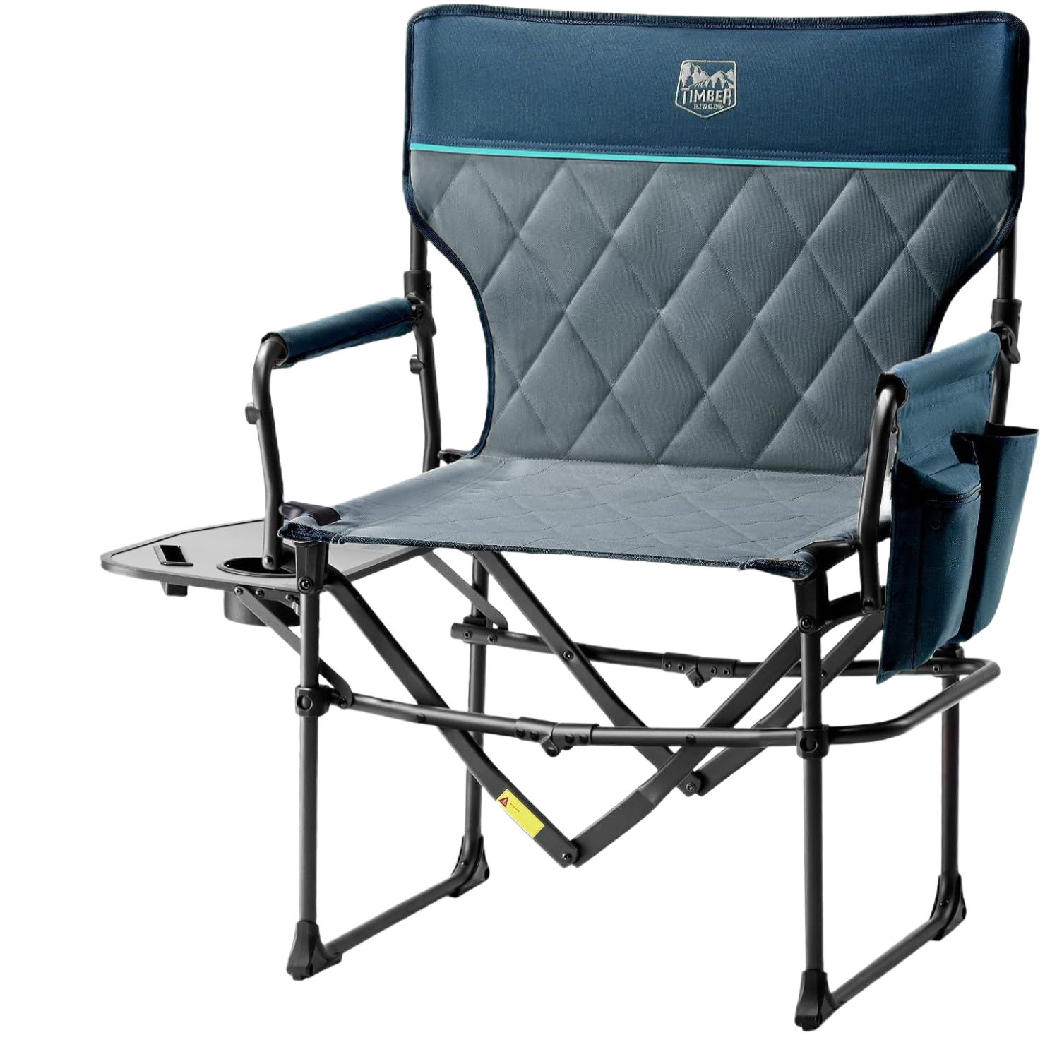 TIMBER RIDGE Heavy Duty Camping Chair with Compact Size